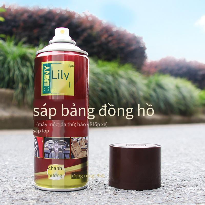 Bảng điều khiển phong cách mới nhất bằng sáp làm thơm ô tô bảng điều khiển bằng sáp loại bỏ bụi làm sạch nội thất kính bảo dưỡng nhựa nâng cấp da bảo dưỡng sáp