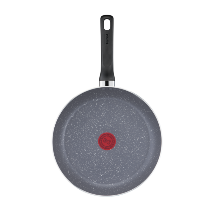 Bộ 2 chảo chiên chống dính vân đá Tefal Natura dùng cho bếp ga và hồng ngoại - Hàng chính hãng