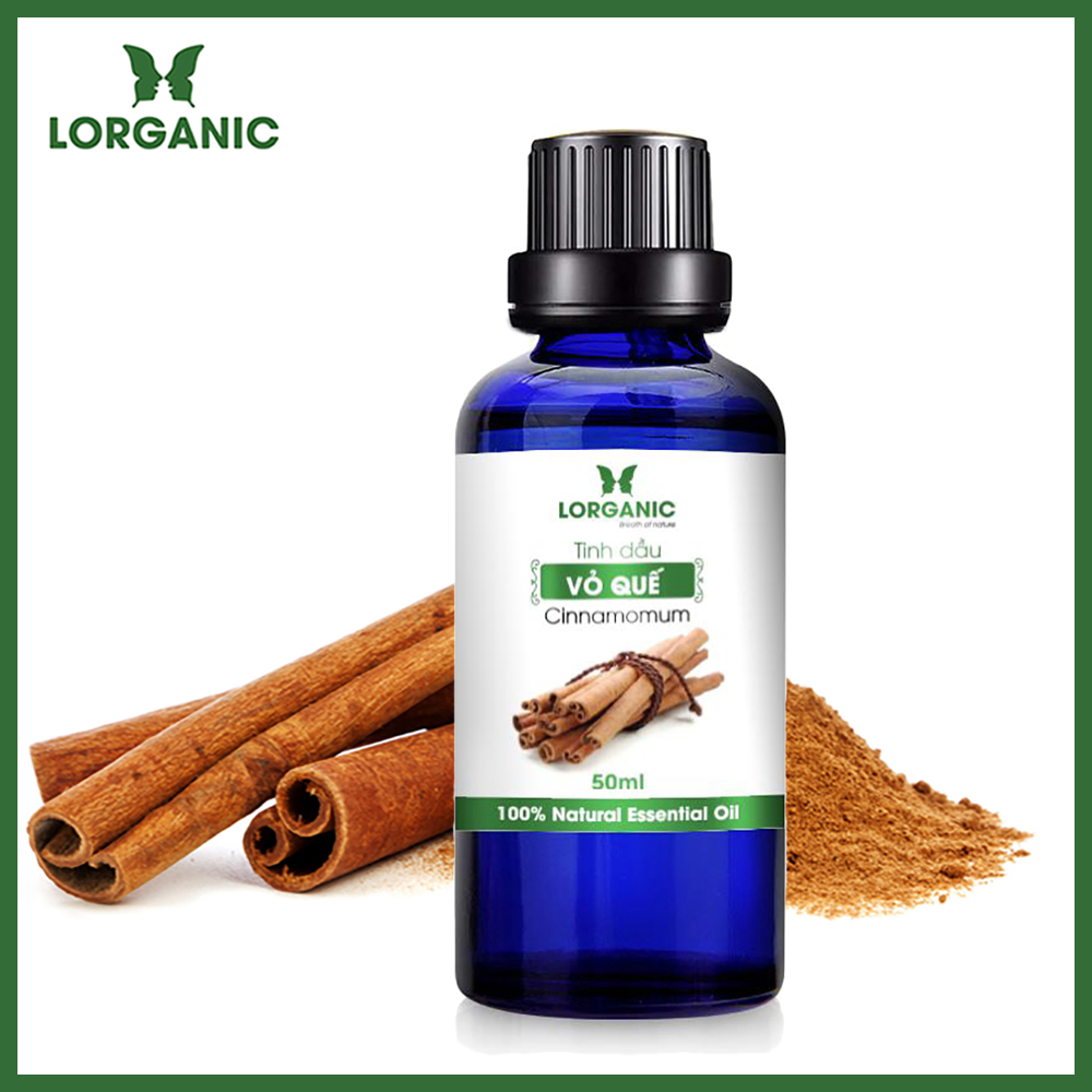 Tinh Dầu Xông Phòng Thư Giãn, Đuổi Muỗi 50Ml Lorganic Sả Chanh, Quế, Bạc Hà, Oải Hương Lavender, Tràm, Ngọc Lan Tây, Hương Thảo, Stress Relief, Sensual, Cam, Vỏ Bưởi, Bạch Đàn Chanh, Bưởi Chùm, Hoắc Hương, Long Não, Pơ Mu, Gỗ Thông - Vỏ Quế 50Ml