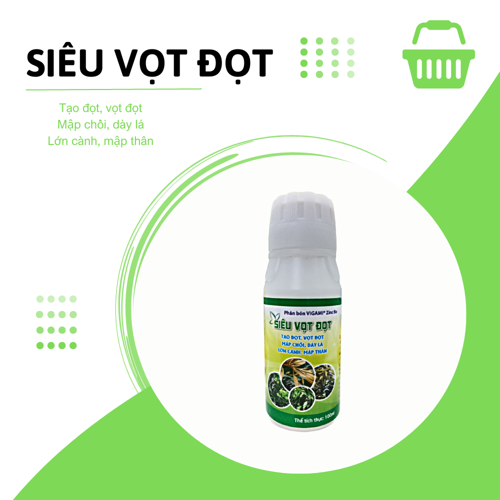 Phân bón VIGAMI ZINC BO siêu vọt đọt 100ml