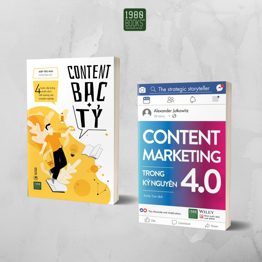 Combo Content Bạc Tỷ + Content Marketing Trong Kỷ Nguyên 4.0