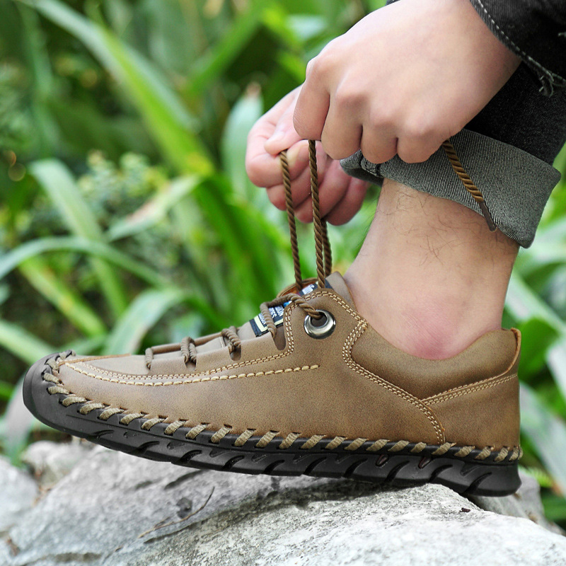 Men's Lightweight Casual Handmade Shoes Wild Fashion Shoes
