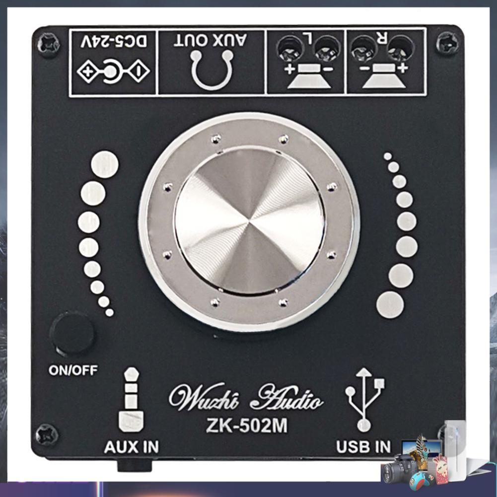Bảng mạch khuếch đại âm thanh ZK-502M Mini Bluetooth 5.0 50WX2