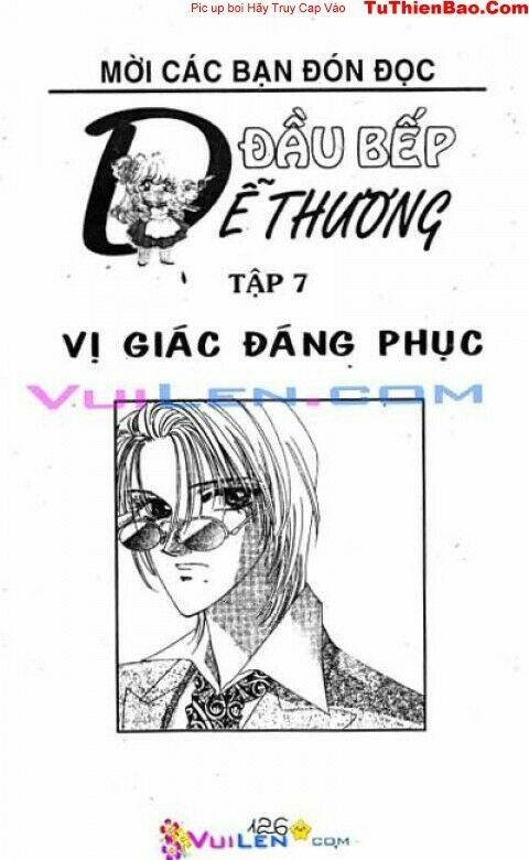 đầu bếp dễ thương chapter 6 126