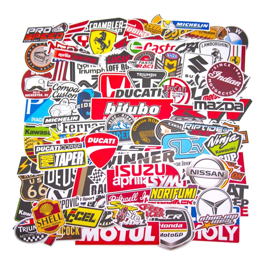 Set 100 Sticker - Logo Racing