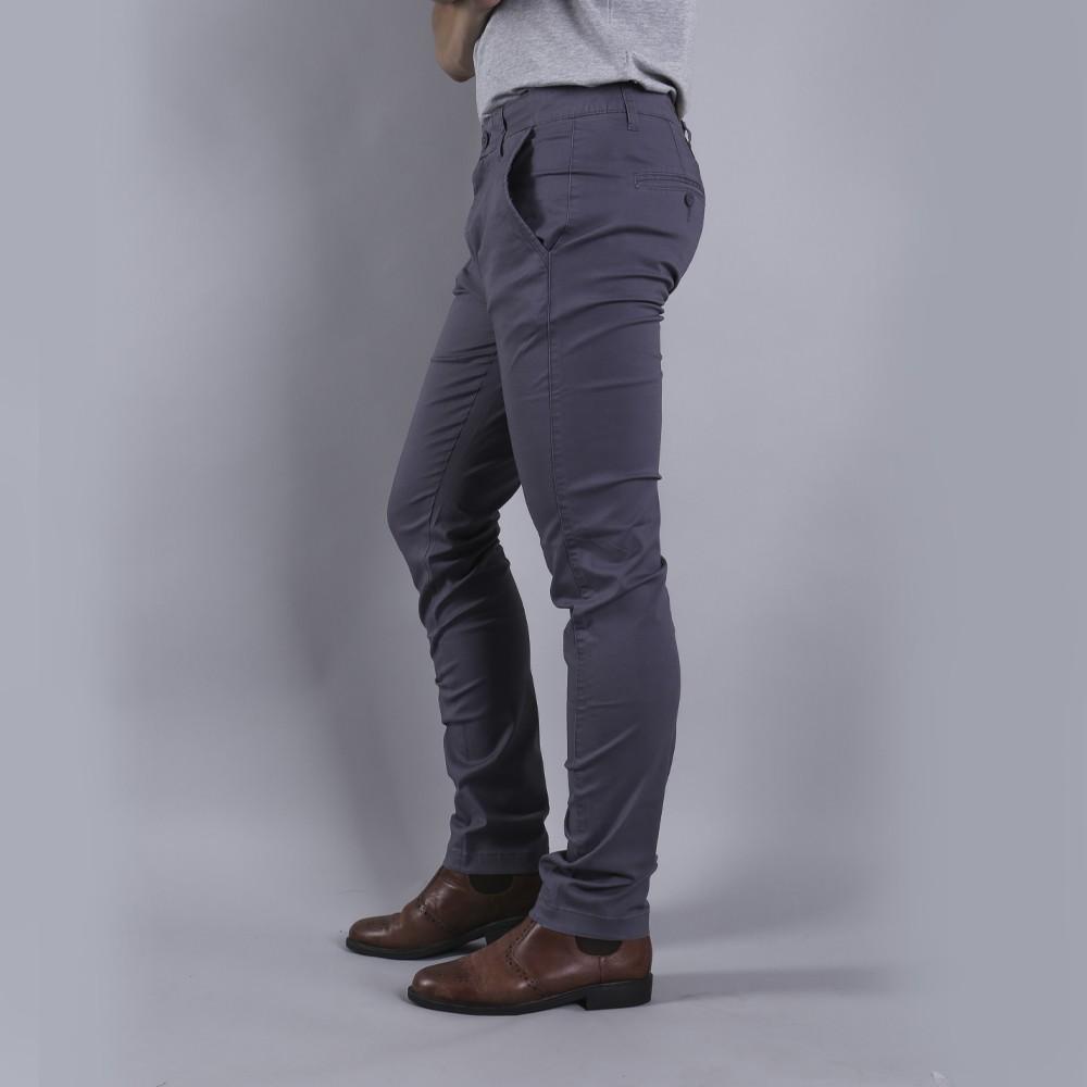 Quần khaki dài nam Owen SlimFit ghi đậm - QK18273-DGR