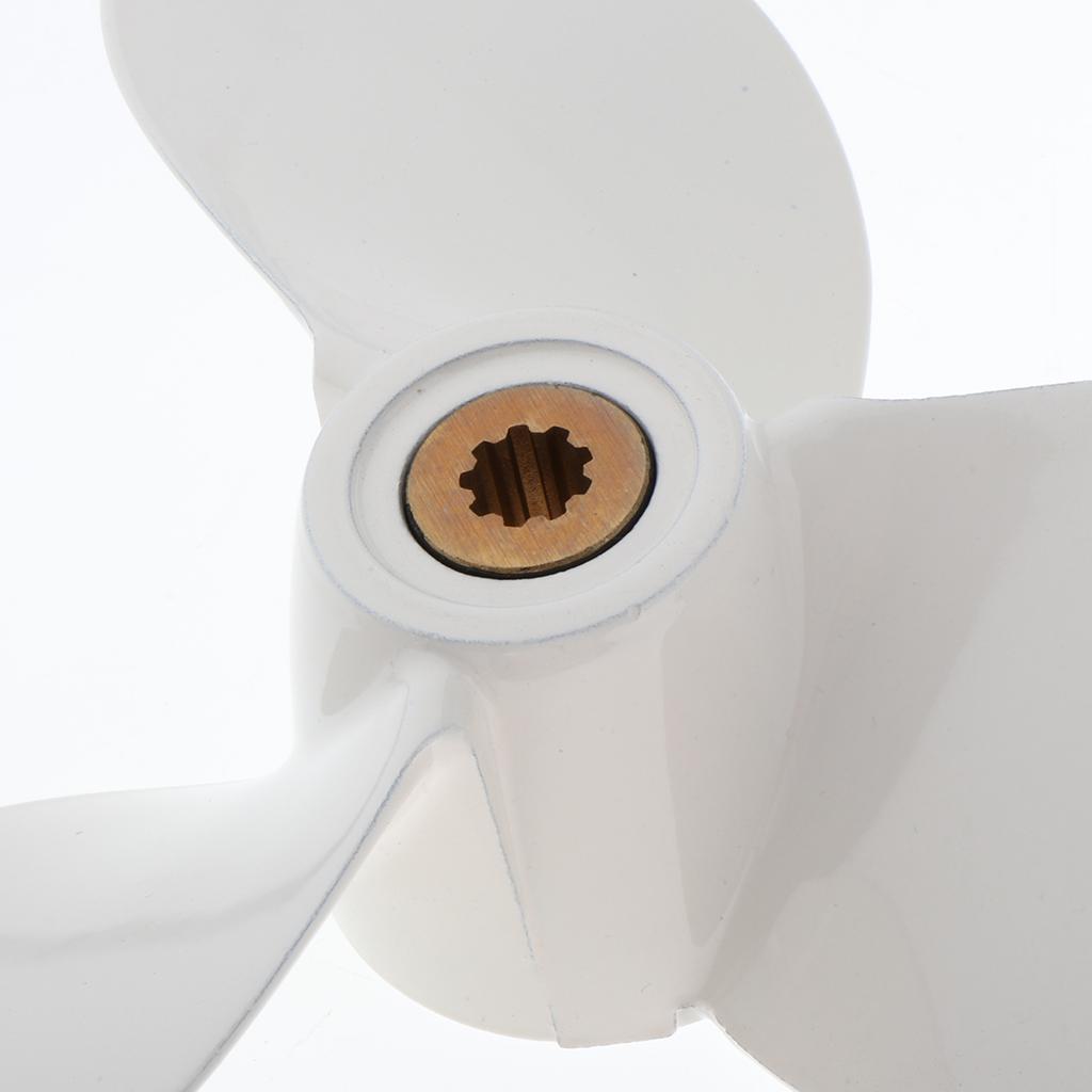 Aluminum Alloy Marine Boat Yacht Propeller 4-5-6HP Fit for Yamaha 7 1/2x7-BA