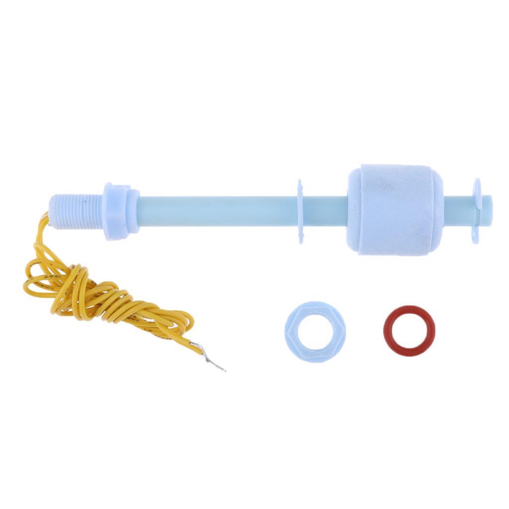 M10*100MM PP Tank Pool Water Level Liquid Sensor Vertical Float Switch 100V