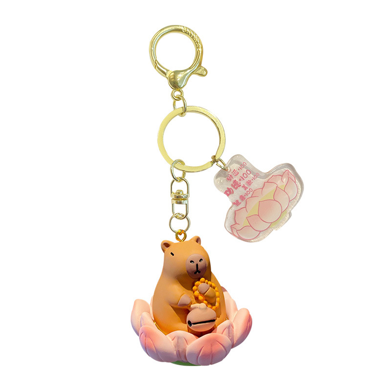 Móc khóa chuột lang nước Capybara Shiba Corgi Gấu Trúc quà tặng móc chìa khóa đeo ba lô cặp táp- Arthouse_ Hàng chính hãng