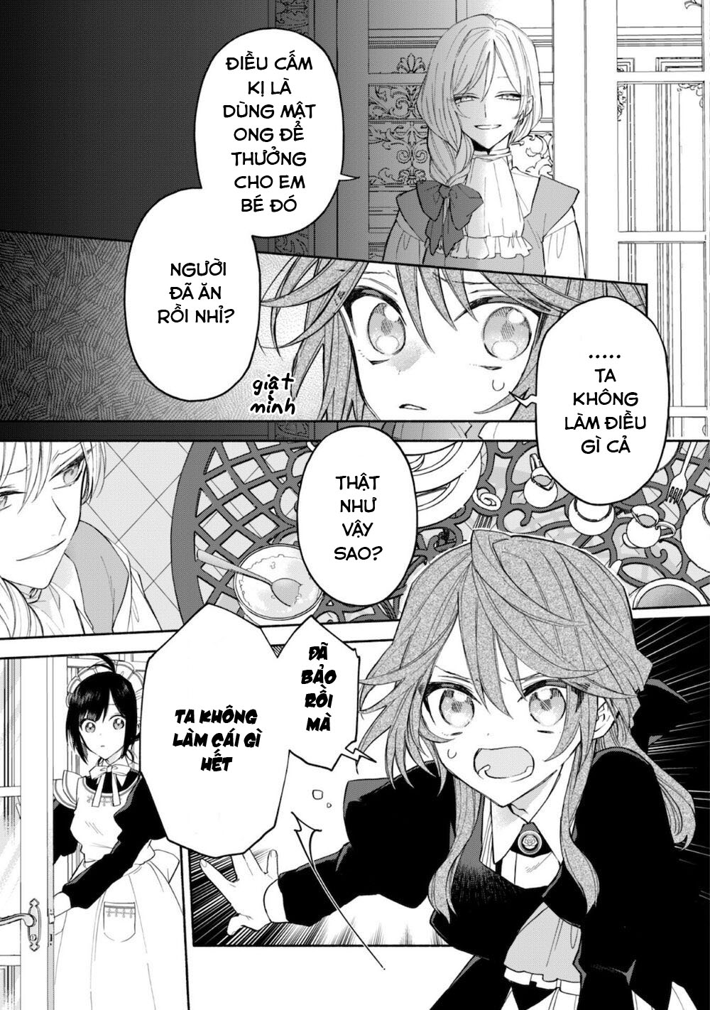 Moto Akuyaku Reijo Makimodotta No De Ouji-Sama Kara Tousou Shiyou To Omoimasu! Chapter 2 - Trang 2