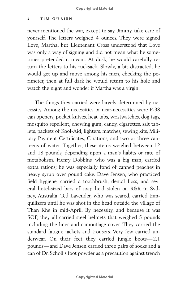 Sách ngoại văn: The Things They Carried