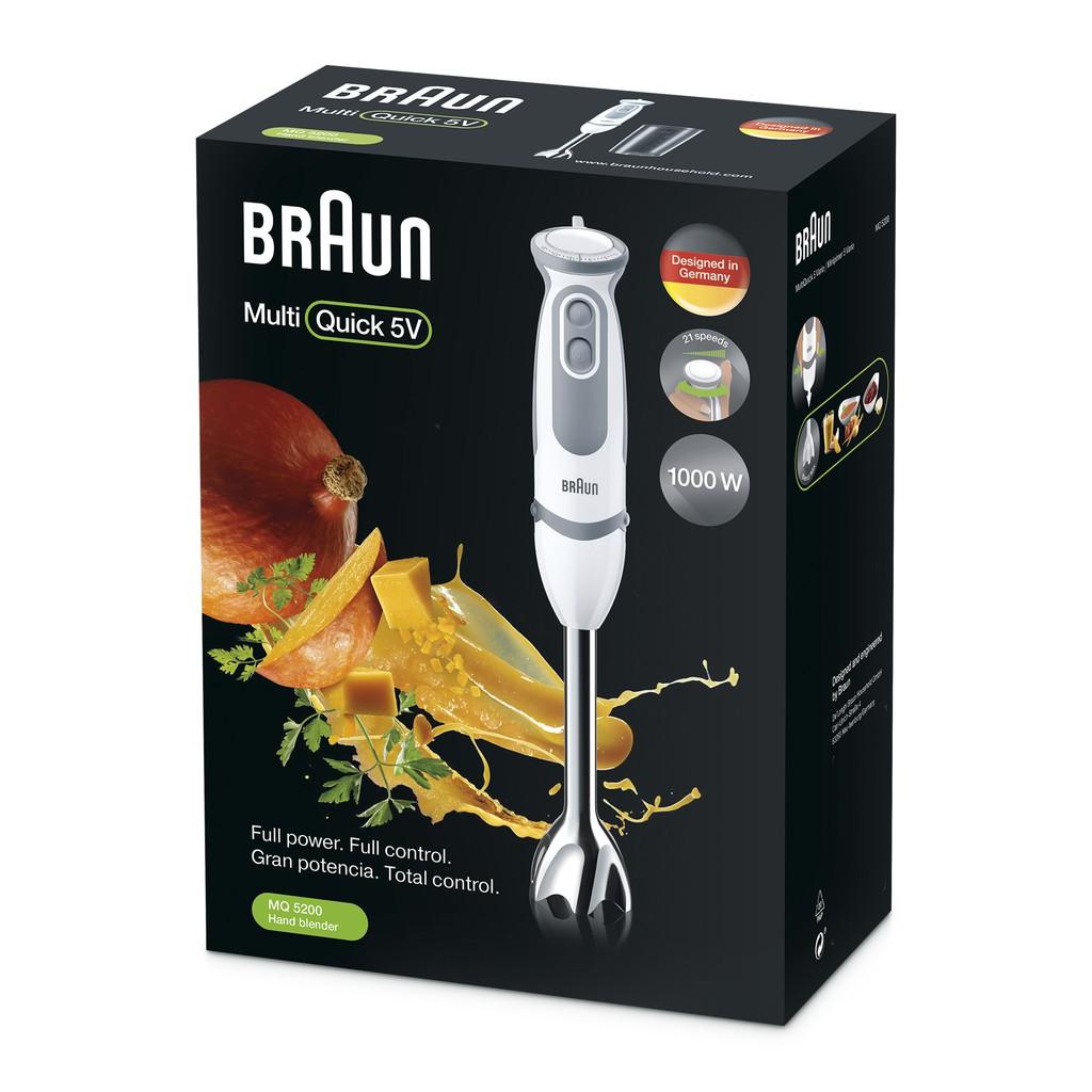 Hình ảnh Máy xay cầm tay Braun MQ5200 Soup Vario – 1000W 21 tốc độ - SX Châu Âu - Hàng chính hãng