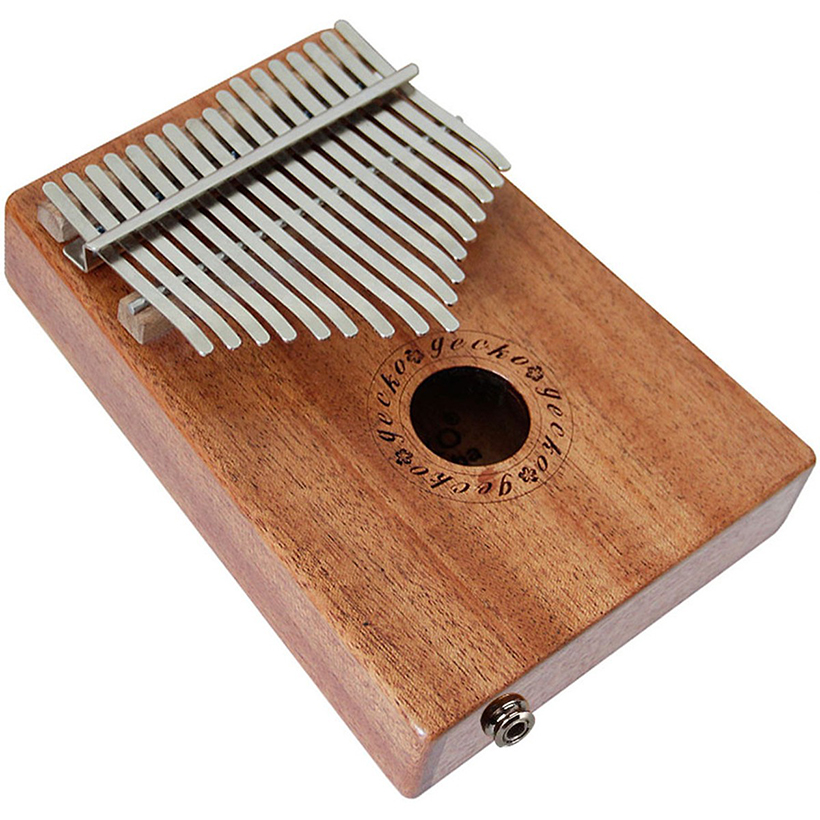 Đàn Kalimba 17 Phím Gỗ Mahogany Gecko K17MEQ Tặng Kèm Khóa Học Miễn Phí