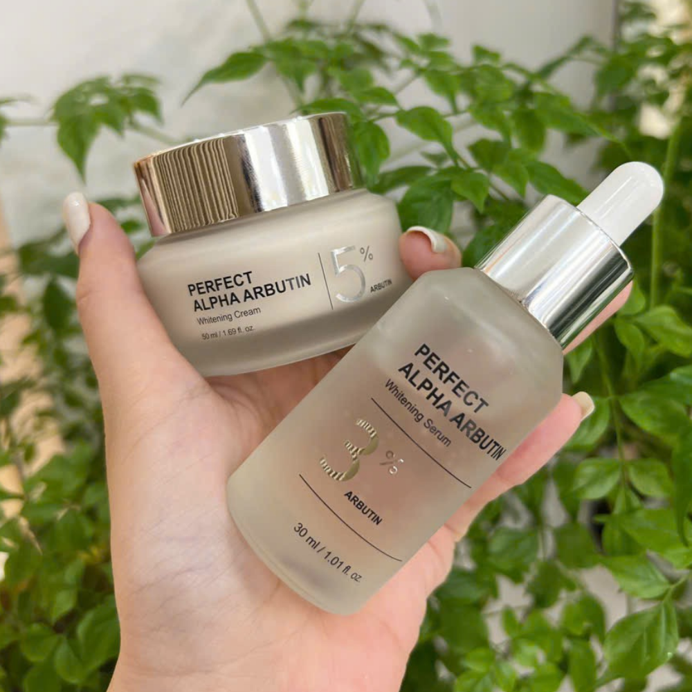 Tinh chất trắng da Perfect Alpha Arbutin 3% JJ Pure chính hãng Hàn Quốc, chai 30ml