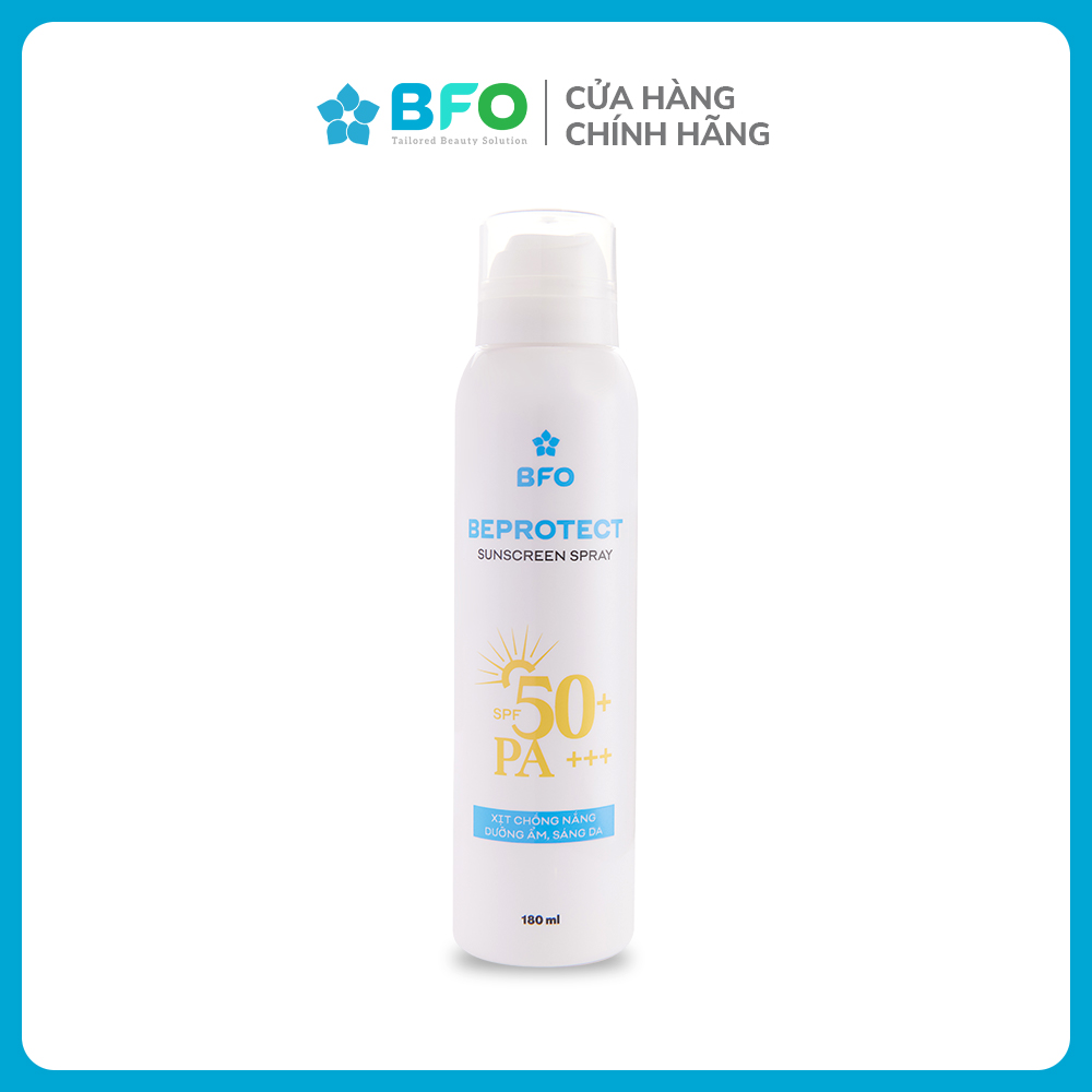 Xịt Chống Nắng Bảo Vệ Hoàn Hảo Dưỡng Da Nâng Tone Beprotect SPF 50 PA