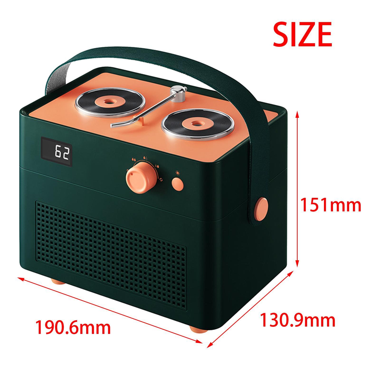 Humidifier Dual Spray Quiet Night Light Rechargeable for Baby Room SPA Yoga