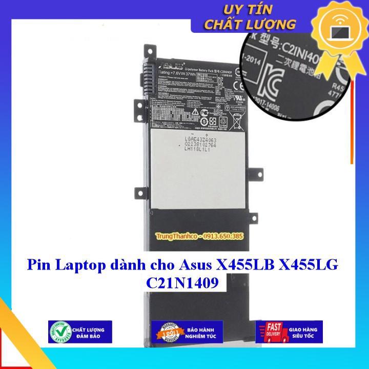 Pin Laptop dùng cho Asus X455LB X455LG C21N1409 - Hàng Nhập Khẩu  MIBAT930