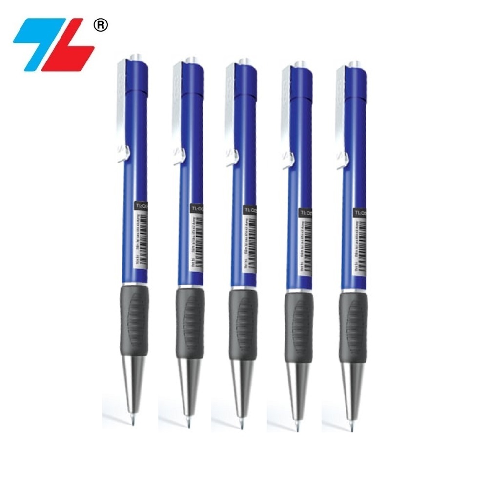 [Hàng chính hãng] Set 5 bút bi Thiên Long TL-036 / TL036 ngòi 0.7mm ruột BPR-08 thay thế