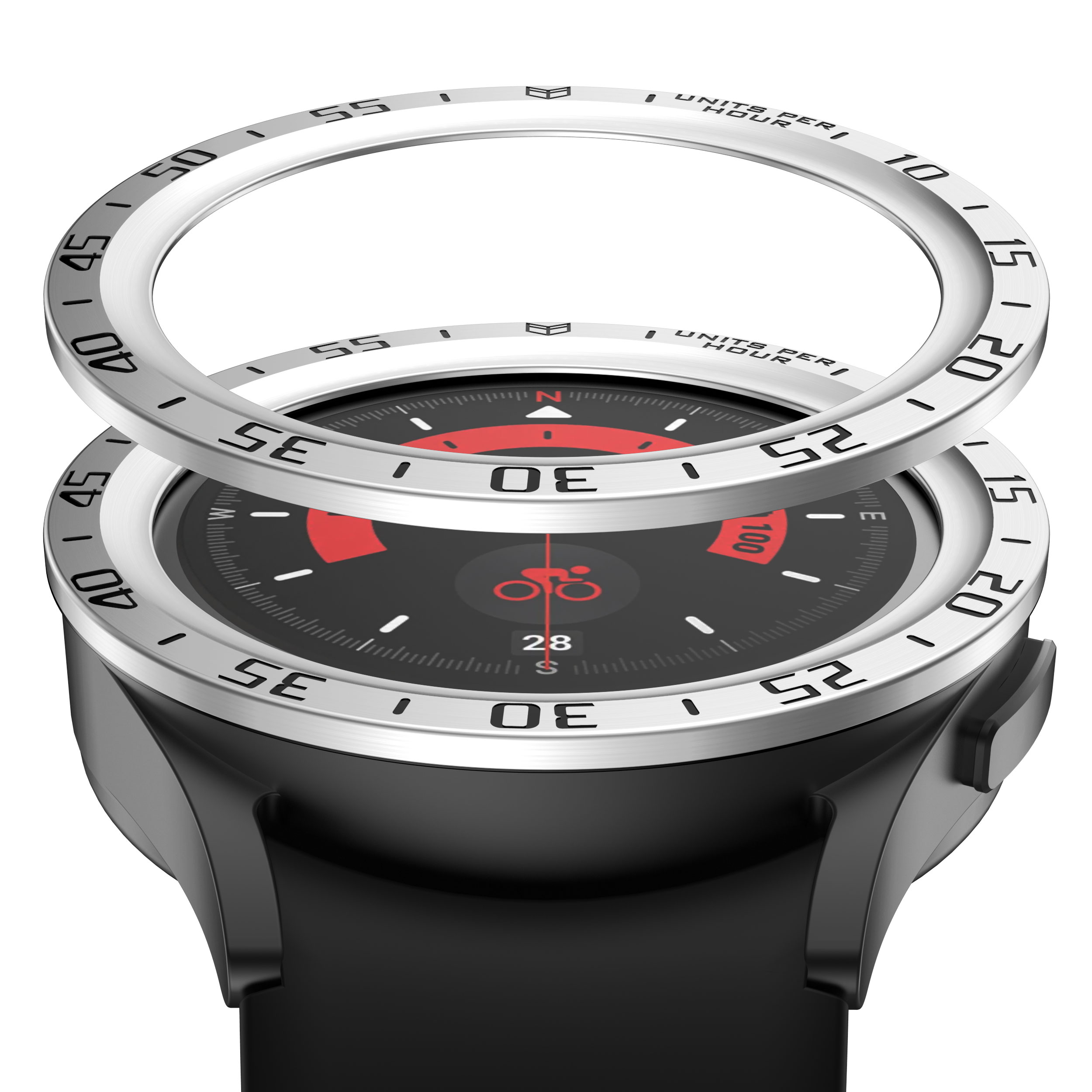 Vòng Kim Loại Bảo Vệ Viền Bezel Cho Samsung Galaxy Watch 5 Pro 45mm - Hàng Chính Hãng