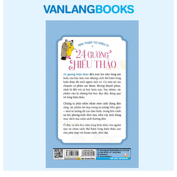 24 Gương Hiếu Thảo - Nhị Thập Tứ Hiếu - Vanlangbooks