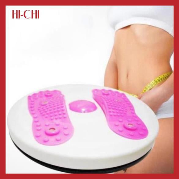 Bàn xoay eo massage bấm huyệt hình bàn chân