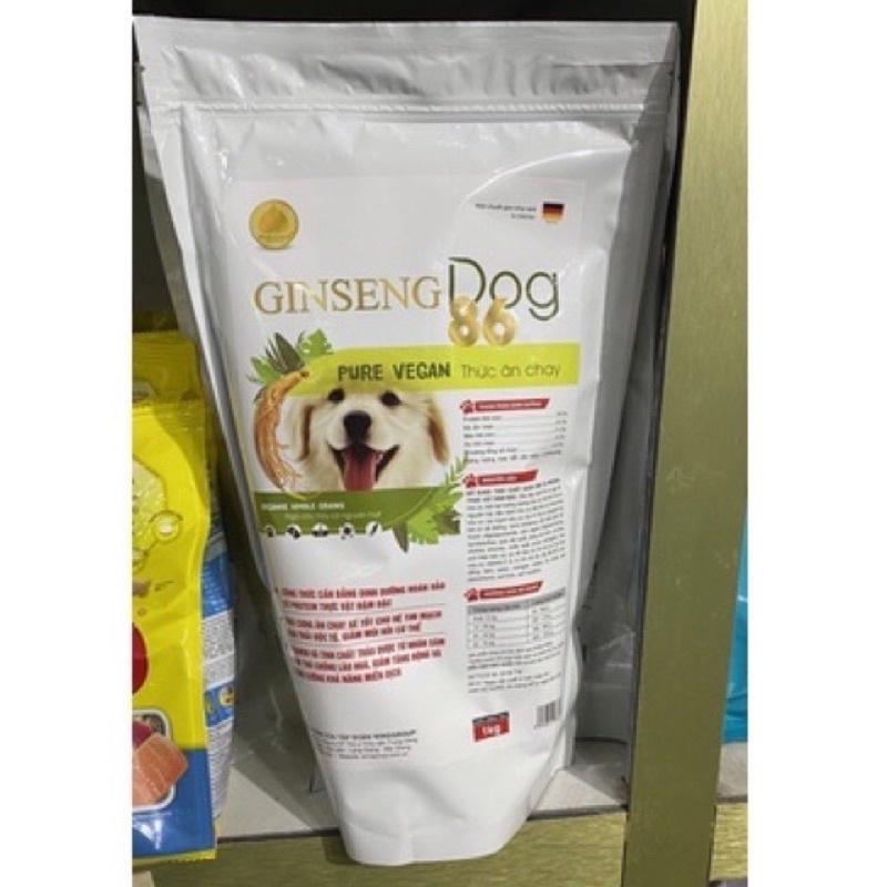 Ginseng Dog 1kg hạt thức ăn chay cho chó giảm cân muốn kiểm soát cân nặng