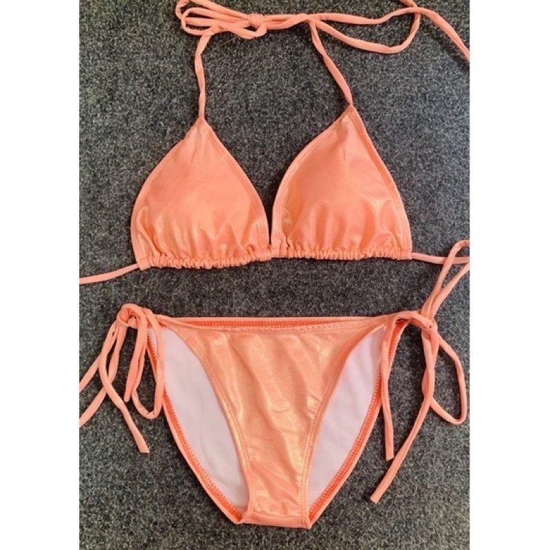 bikini đồ bơi tam giác 2 mảnh nhủ kim sa kem hinh anh that