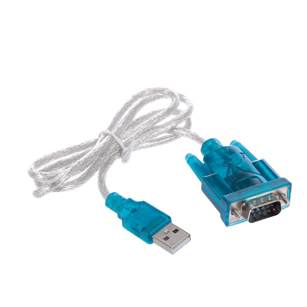 USB to RS232 Serial Port 9 Pin Cable Serial Port USB Wire With CD For Win98, 98SE, Me, 2000, XP, Mac OS8.6, Win7-32