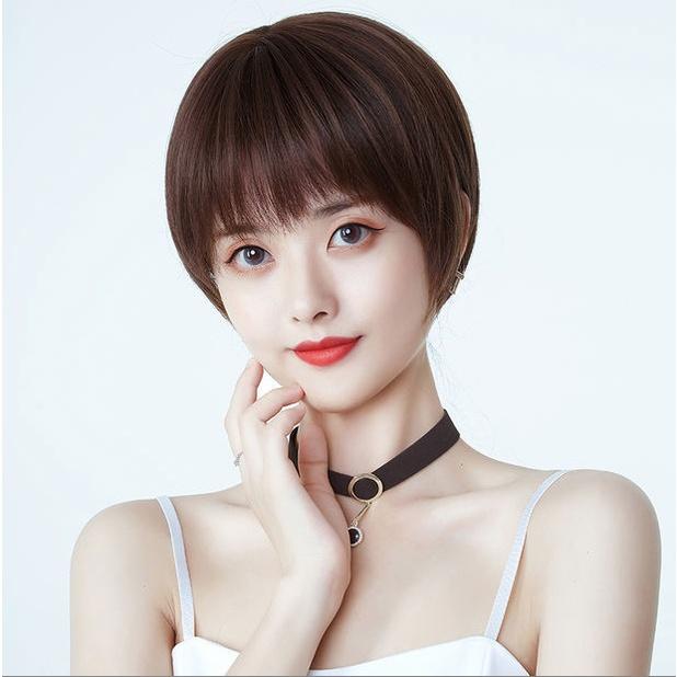 Tóc giả nữ nguyên đầu ngắn trẻ trung cá tính - TG65