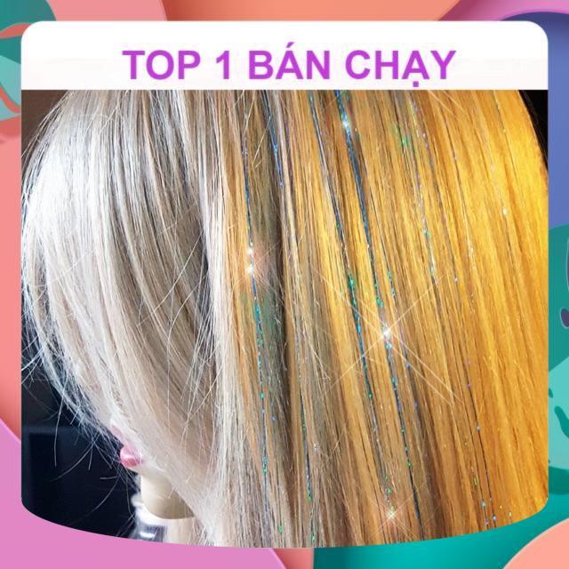 KẸP LINE KIM TUYẾN BẢNG MÀU 16 MÀU SET 150 SỢI SỈ TOÀN QUỐC