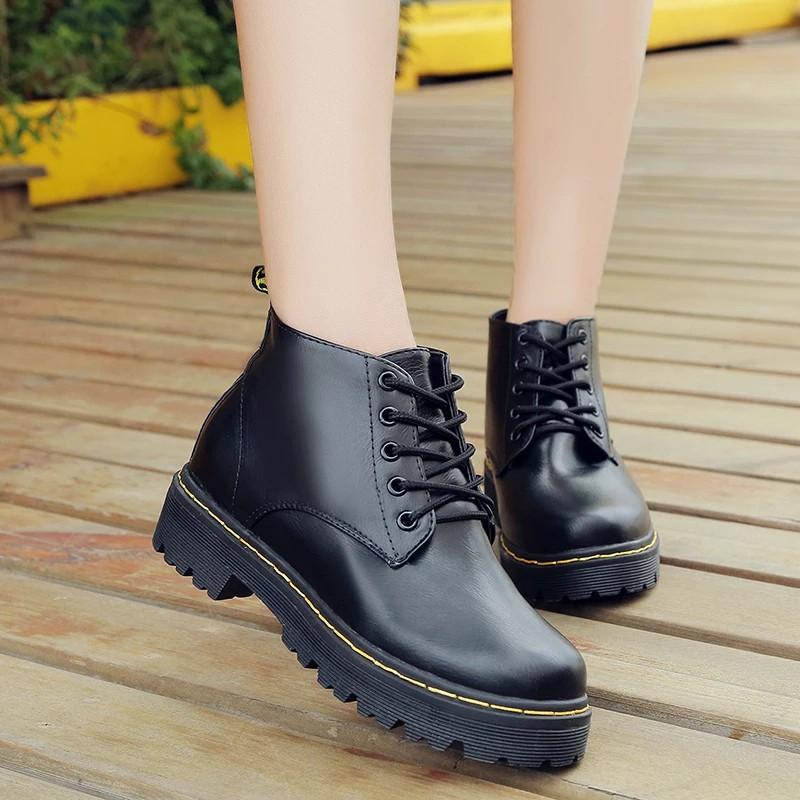 GIÀY BOOT DA LÌ HÀNG LOẠI 1 CÓ SIZE CHO CẢ NAM VÀ NỮ 6242