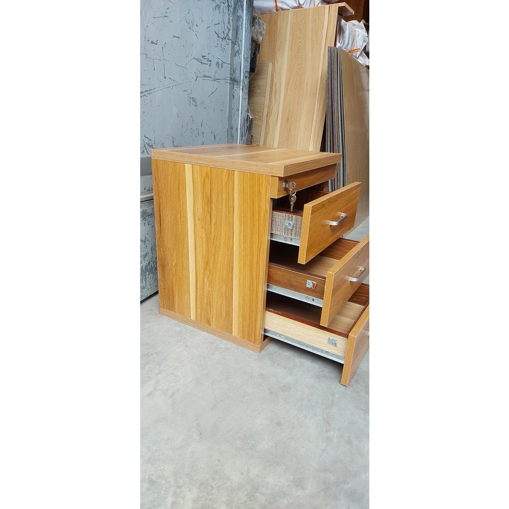 Hộc 3 ngăn kéo di động, tủ 3 ngăn kéo di động có khóa