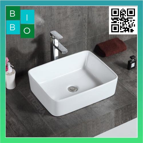 CHẬU LAVABO VUÔNG TRẮNG