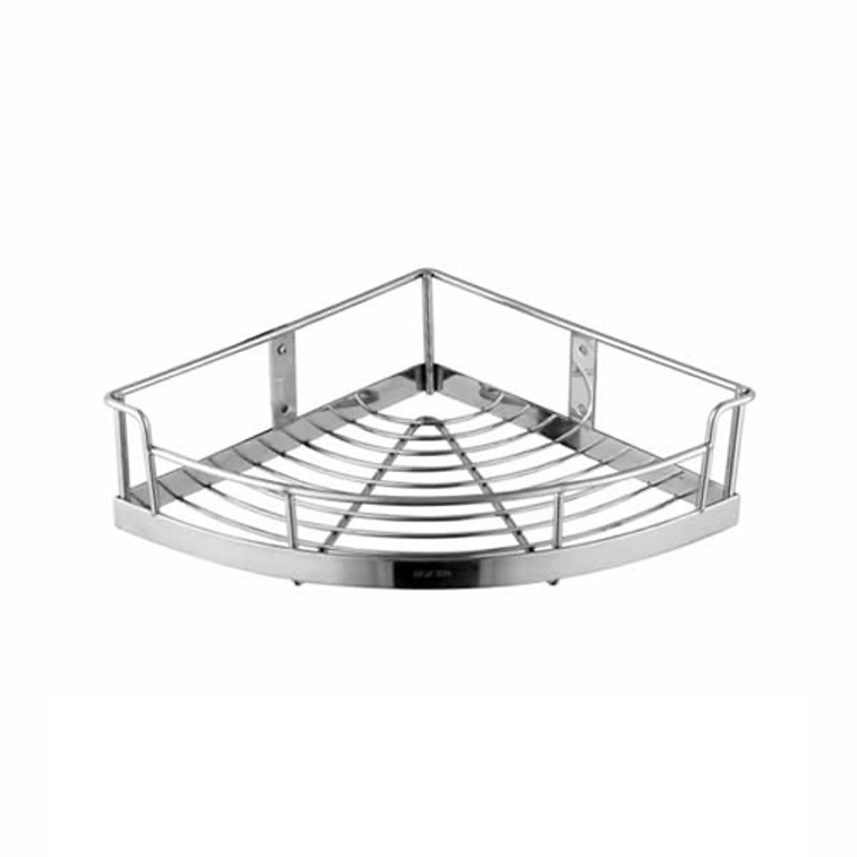 Kệ Góc Inox 1 tầng 25cm - Inox 304