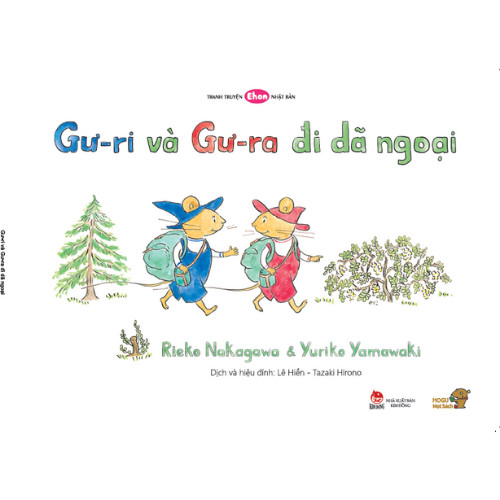 Gư-ri và Gư-ra đi dã ngoại - Tranh truyện Ehon kích thích PHÁT TRIỂN QUAN SÁT cho trẻ trên 2 tuổi - Mọt sách Mogu