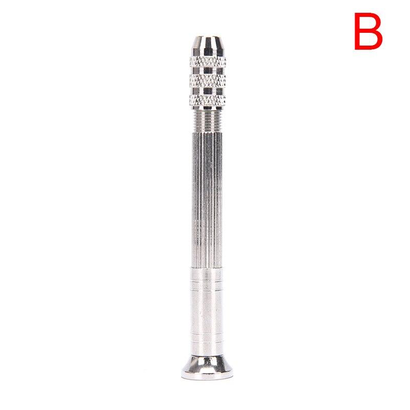 11pcs/set Metal Hand Drill Equipments UV Resin Mold Tools And Handmade Jewelry Tool With 0.8mm-3.0mm Drill Screws