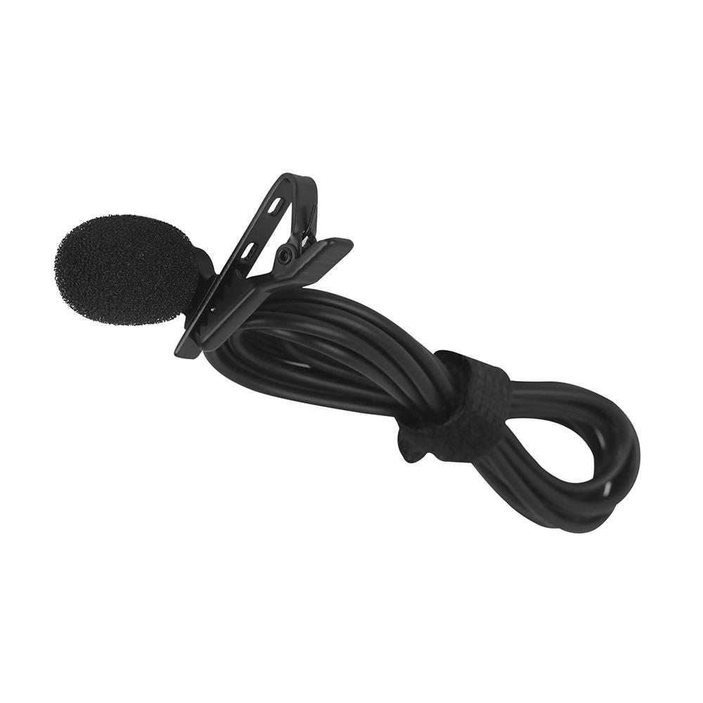Micrô Lavalier ngưng tụ điện âm đa hướng với cáp 3,5 mm TRRS 6m - 6m
