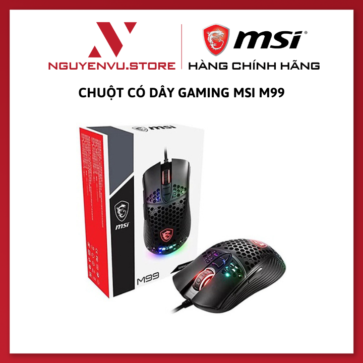 Chuột có dây Gaming MSI M99 - Hàng Chính Hãng