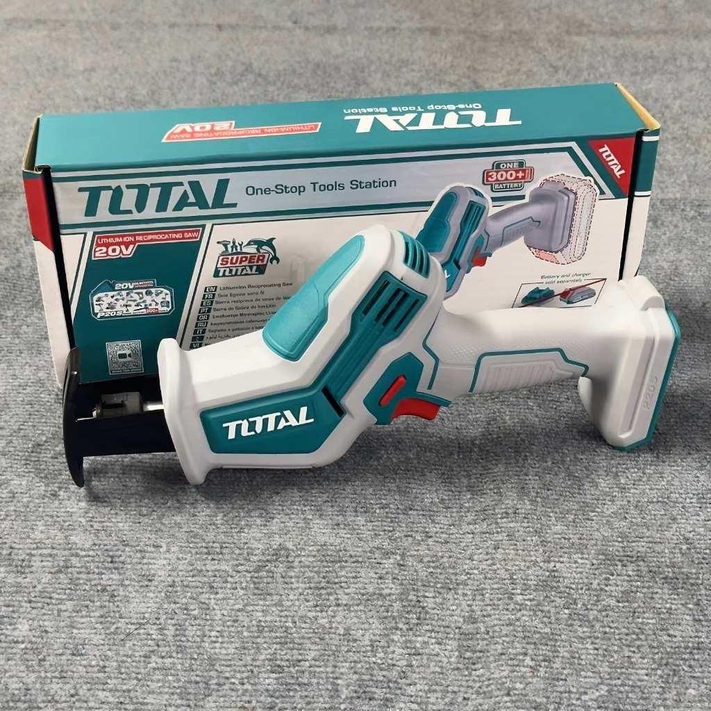 MÁY CƯA KIẾM DÙNG PIN LITHIUM-ION 20V (KHÔNG KÈM PIN &amp; SẠC) TOTAL TRSLI6506 - HÀNG CHÍNH HÃNG
