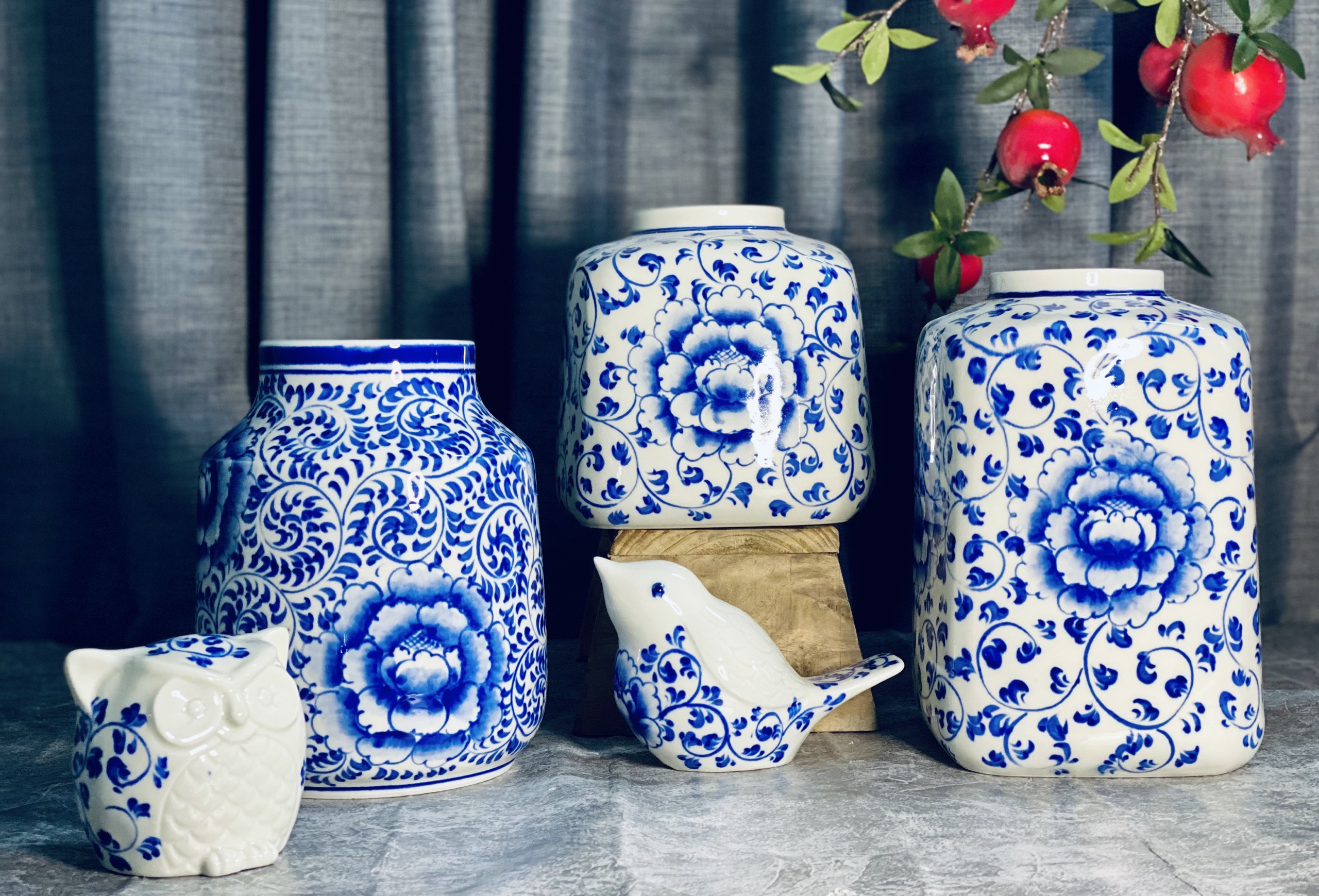 LỌ HOA DÁNG HỘP MANG PHONG CÁCH HIỆN H25,5,H19CM
