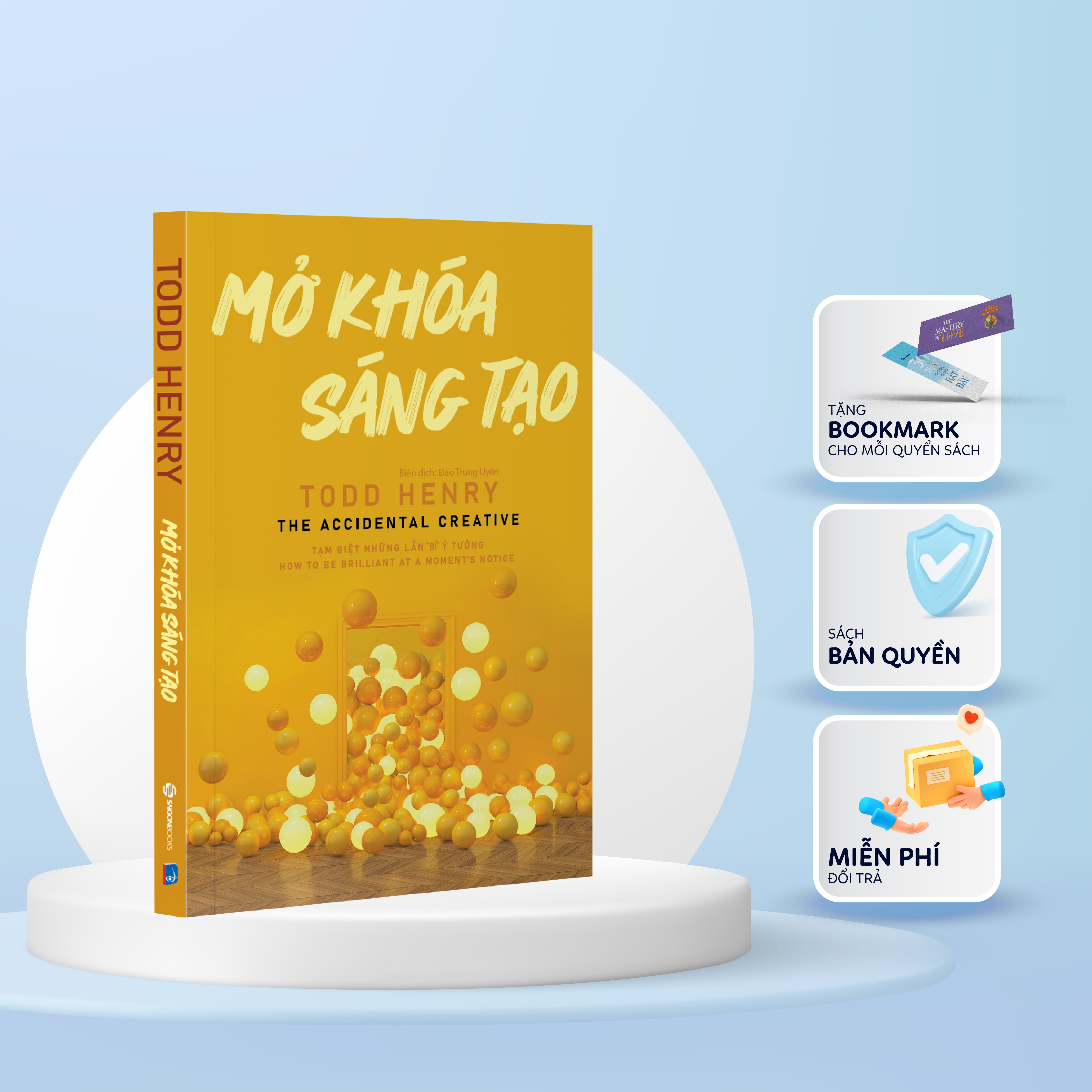 Mở khóa sáng tạo - Tác giả Todd Henry