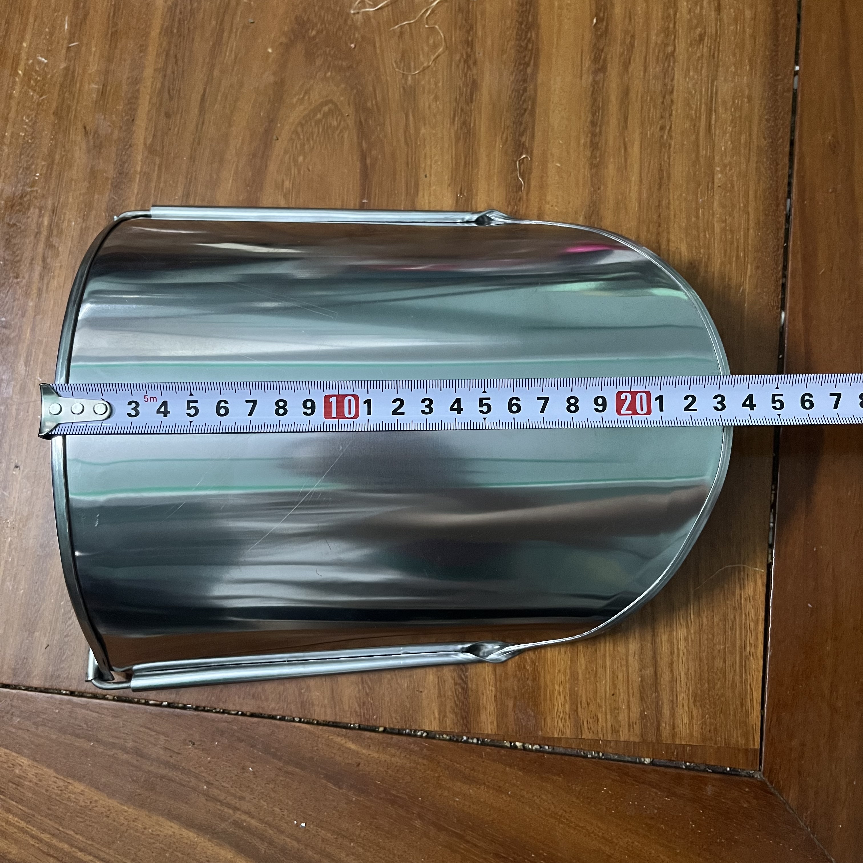 Dụng cụ xúc gạo inox size XL (23x20x8 cm)