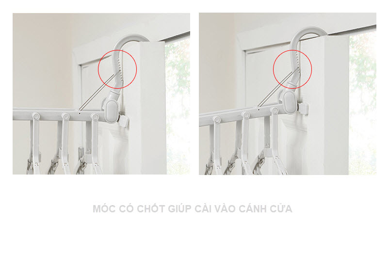 Móc treo quần áo tiết kiệm diện tích tủ, dòng hàng cao cấp.