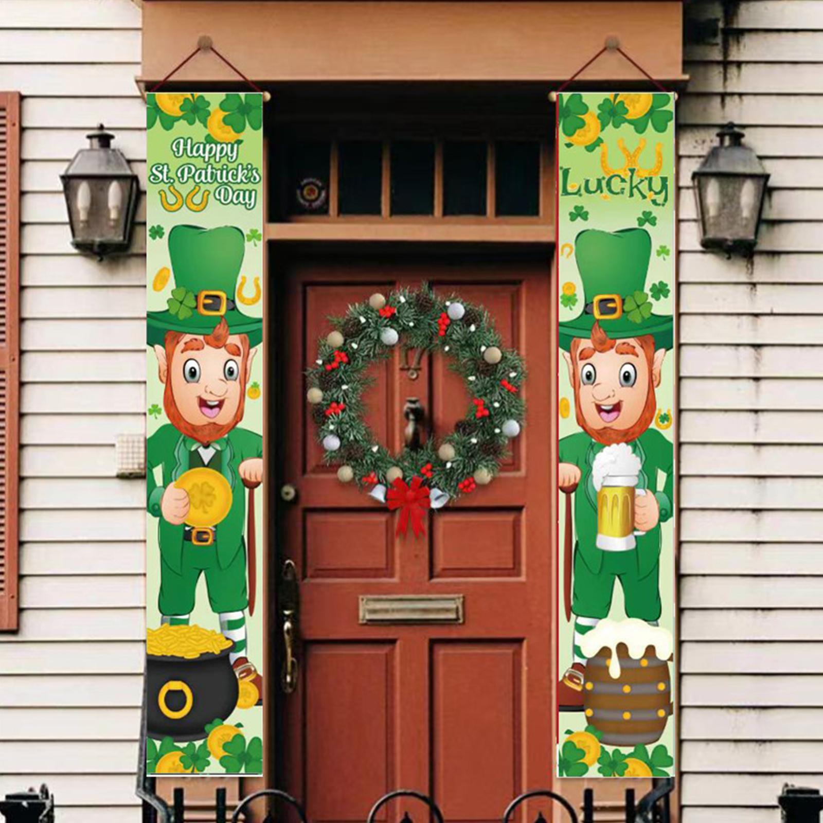 Porch Sign Banner Party Favors Hanging Decor for Festival Supplies Ornaments