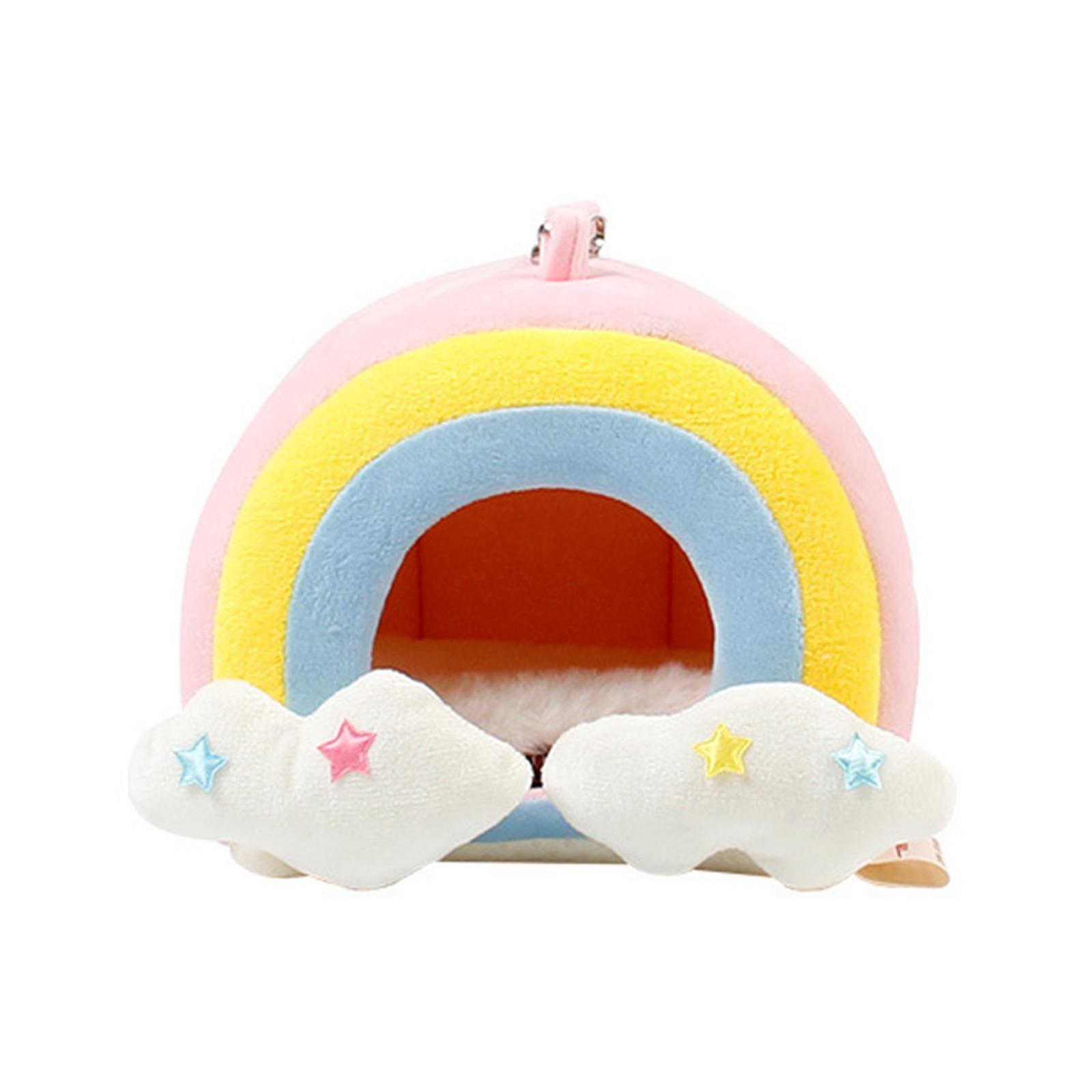Small Animal Soft Warm Bed Pet Hammock Hamster Rat Guinea Pig House Nest Pad