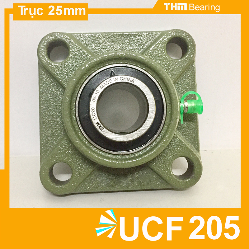 Gối đỡ UCF 205 đường kính trục là 25 mm