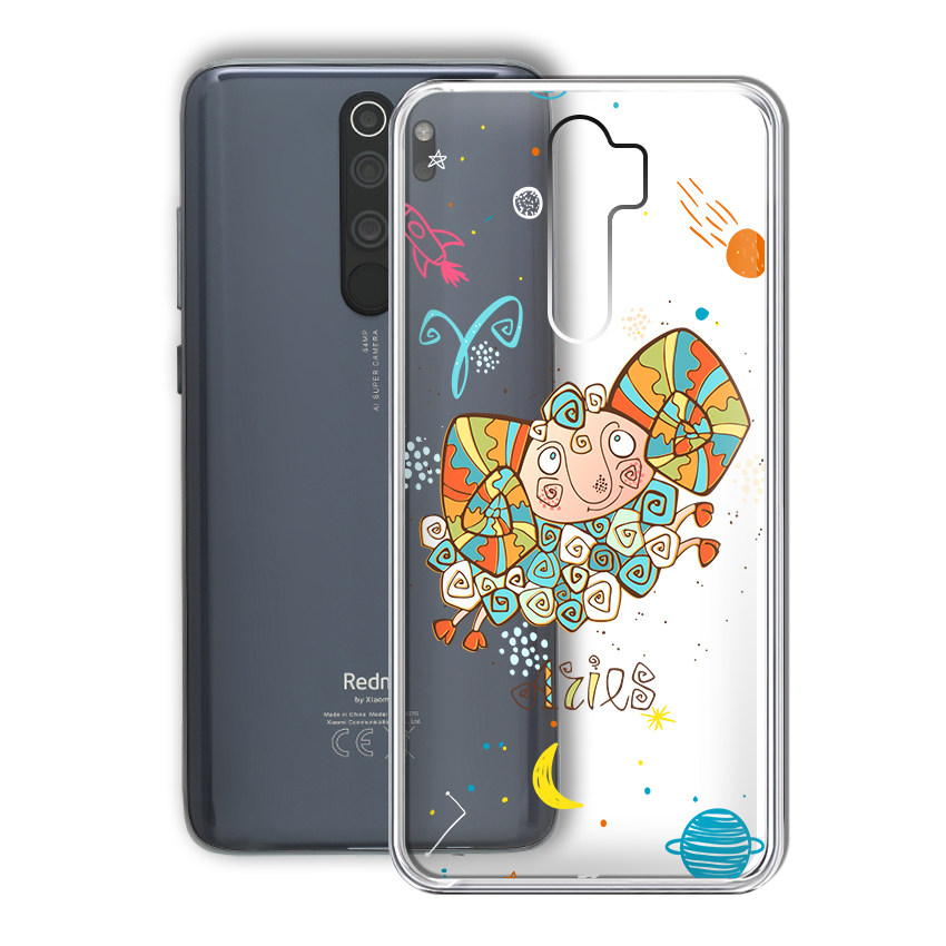Ốp lưng Dẻo cho điện thoại Xiaomi Redmi Note 8 PRO - 01249 8050 ARIES 01 - In Nổi Họa Tiết - Cung Bạch Dương - Hàng Chính Hãng