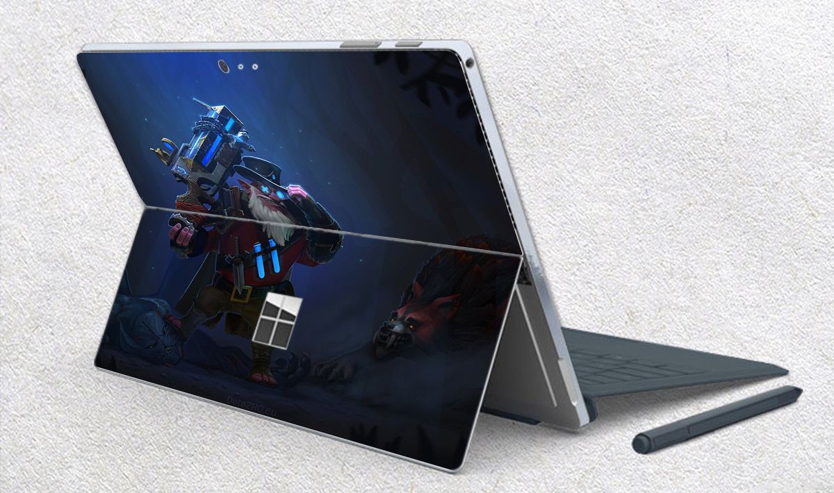 Skin dán hình Dota 2 x12 cho Surface Go, Pro 2, Pro 3, Pro 4, Pro 5, Pro 6, Pro 7, Pro X