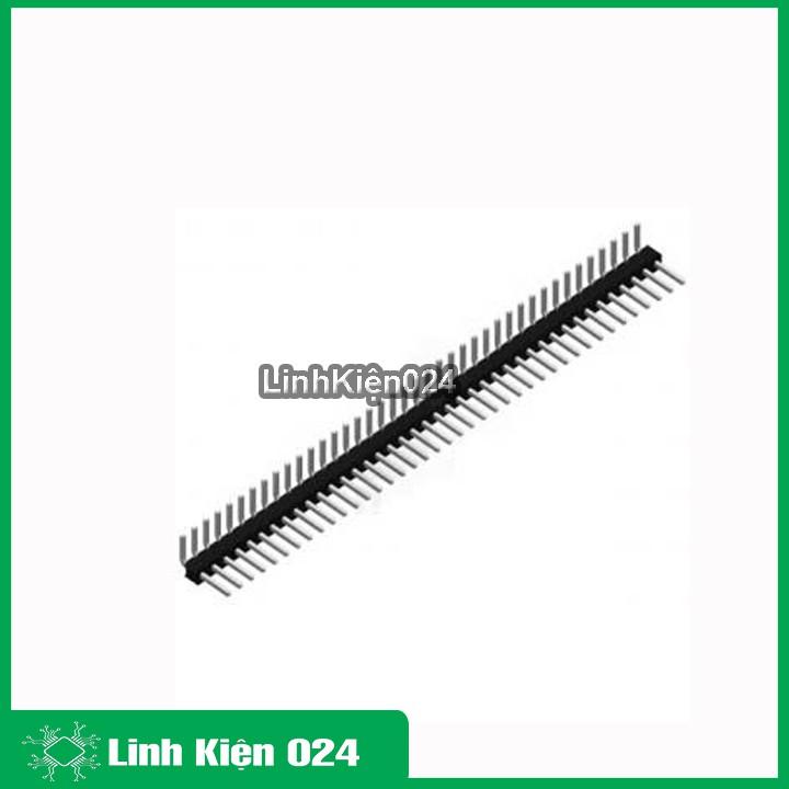 Jump Đơn Đực 2.54mm 1x40P Cong Đứng