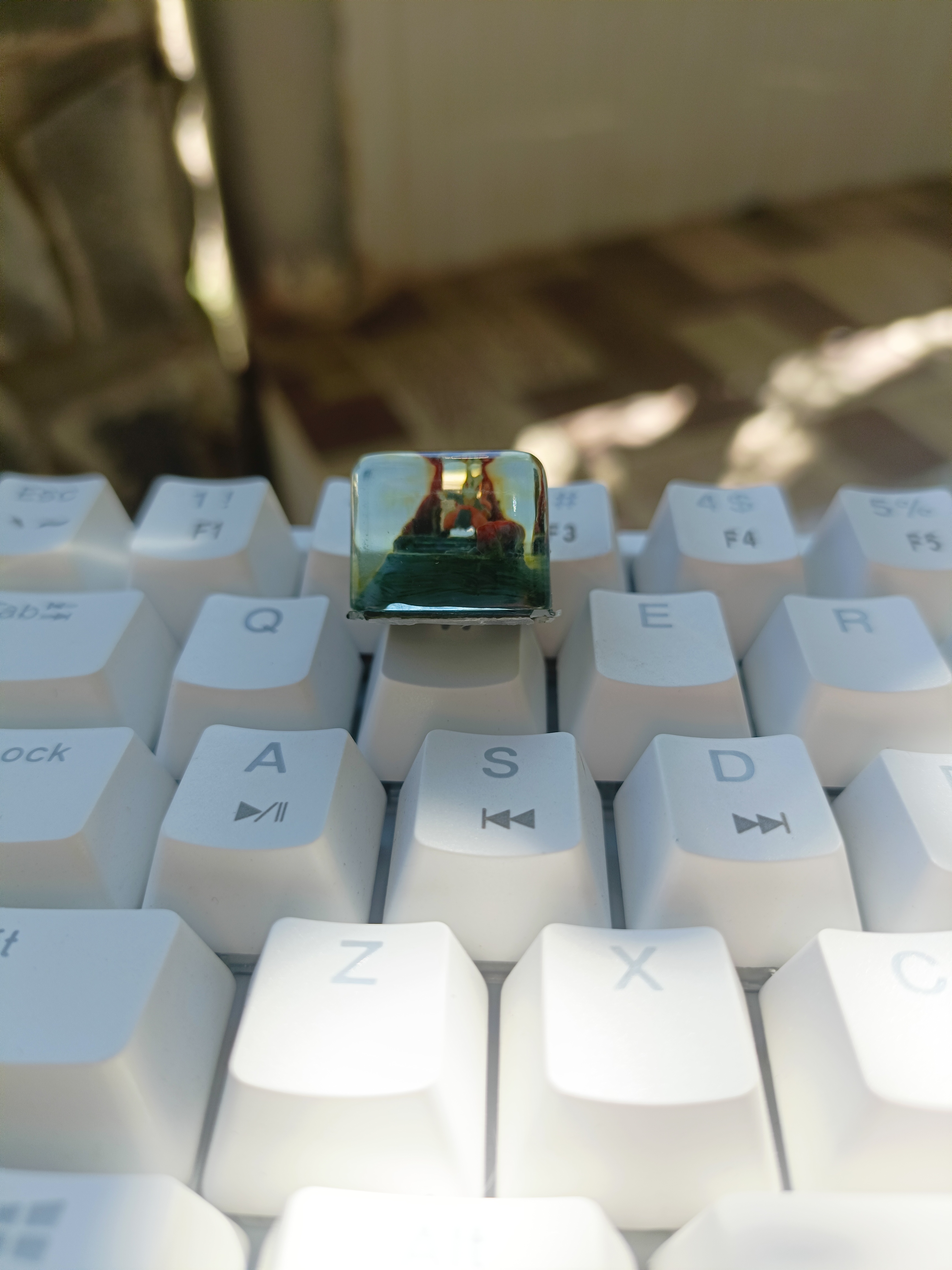 Keycap aristan pokemon marowak profile Cube trang trí bàn phím cơ